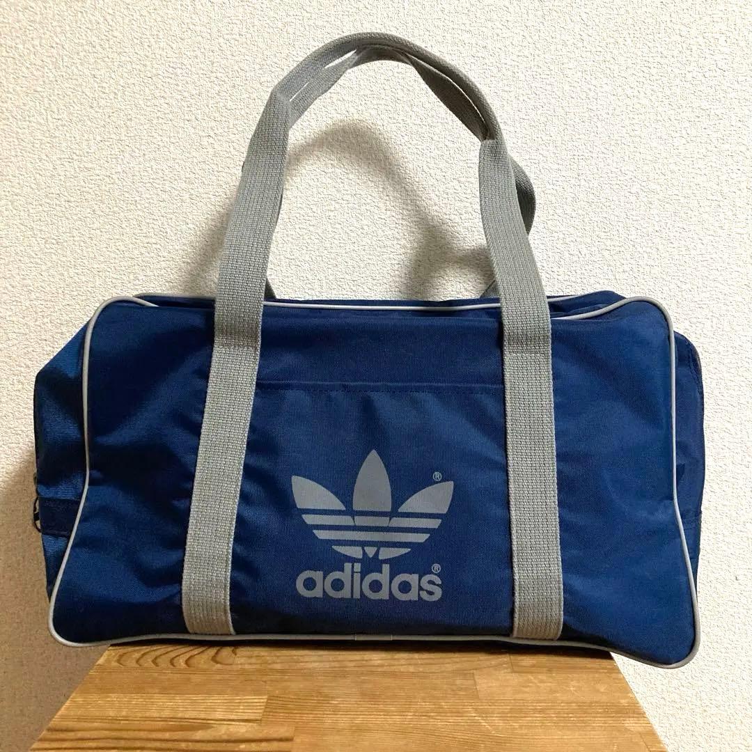 adidas ヴィンテージ スクールバッグ 兼松江商 80s - メルカリ