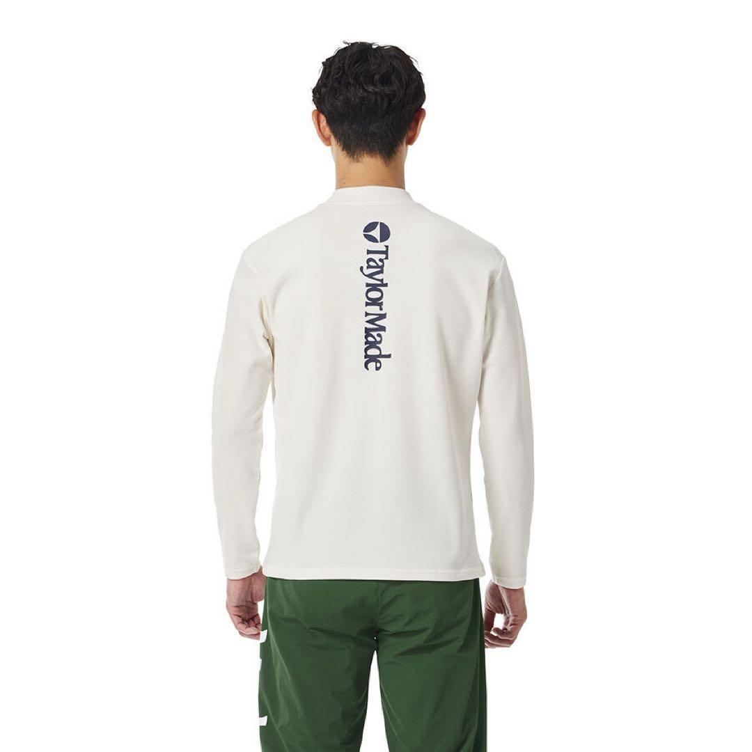 新品未使用】テーラーメイド モックネック シャツ オフホワイト