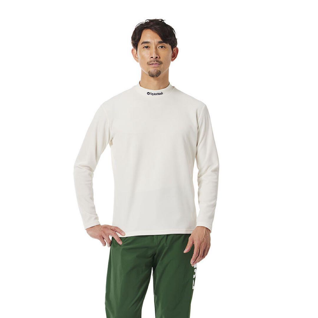 新品未使用】テーラーメイド モックネック シャツ オフホワイト