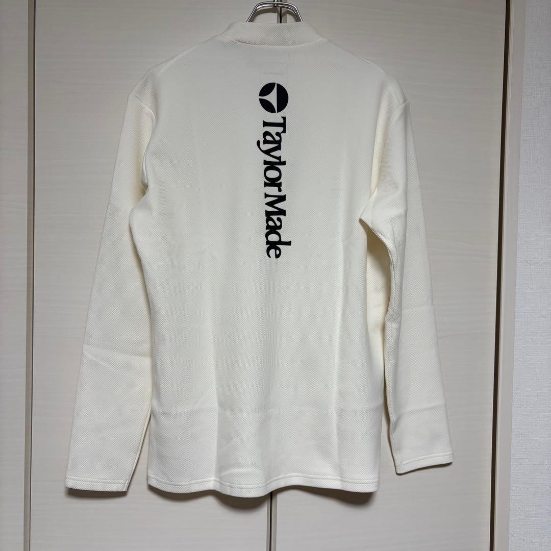 新品未使用】テーラーメイド モックネック シャツ オフホワイト