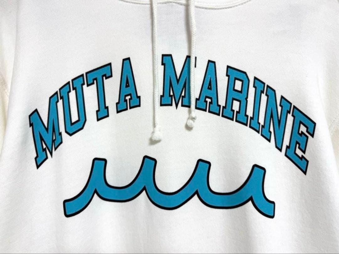ムータマリン プルオーバー スウェット トレーナー ホワイト