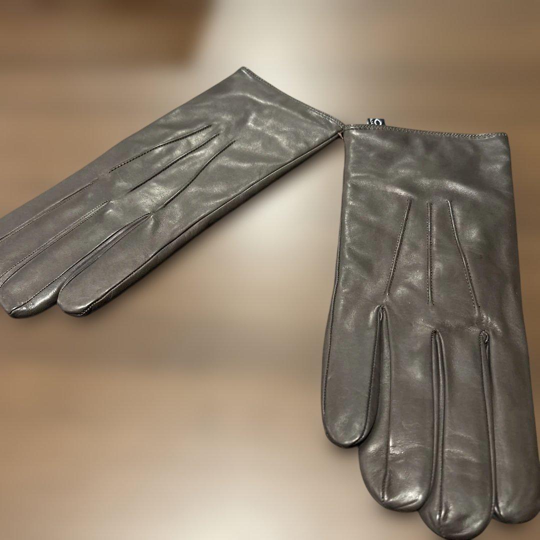 メローラ　手袋　ナパレザー　ダークブラウン　8インチ メローラ メンズ手袋◇ナパレザー◇ダークブラウン/MINK《ノー