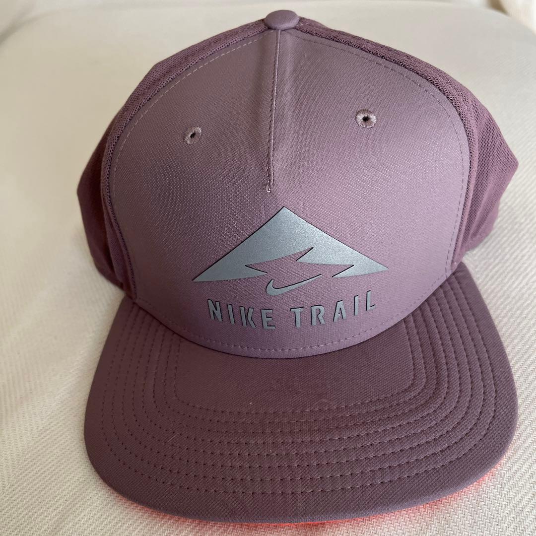 Nike Trail パープルキャップ - メルカリ