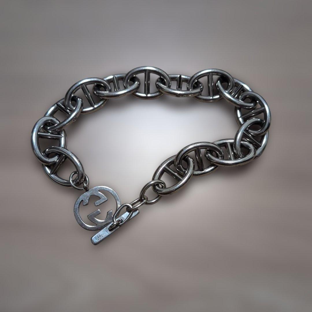 GUCCI トムフォード期 シェーヌダンクル ブレスレット 2026年最新】gucci トムフォード期ブレスレット シェーヌダンクルの