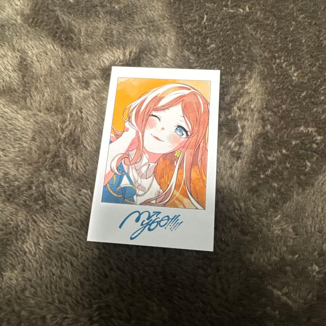 バンドリ mygo 映画BD前編・後編特典 長崎そよ チェキ風カード - メルカリ