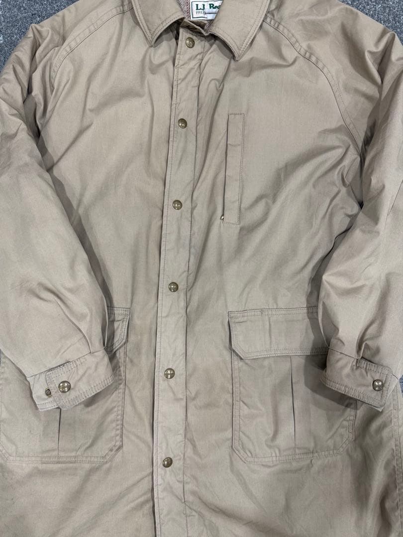 名作 80s L.L.Bean ストームコート USA製 ベージュ