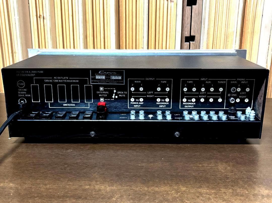 ☆美品 Crown IC150 クラウン プリアンプ マッキントッシュ JBL - メルカリ
