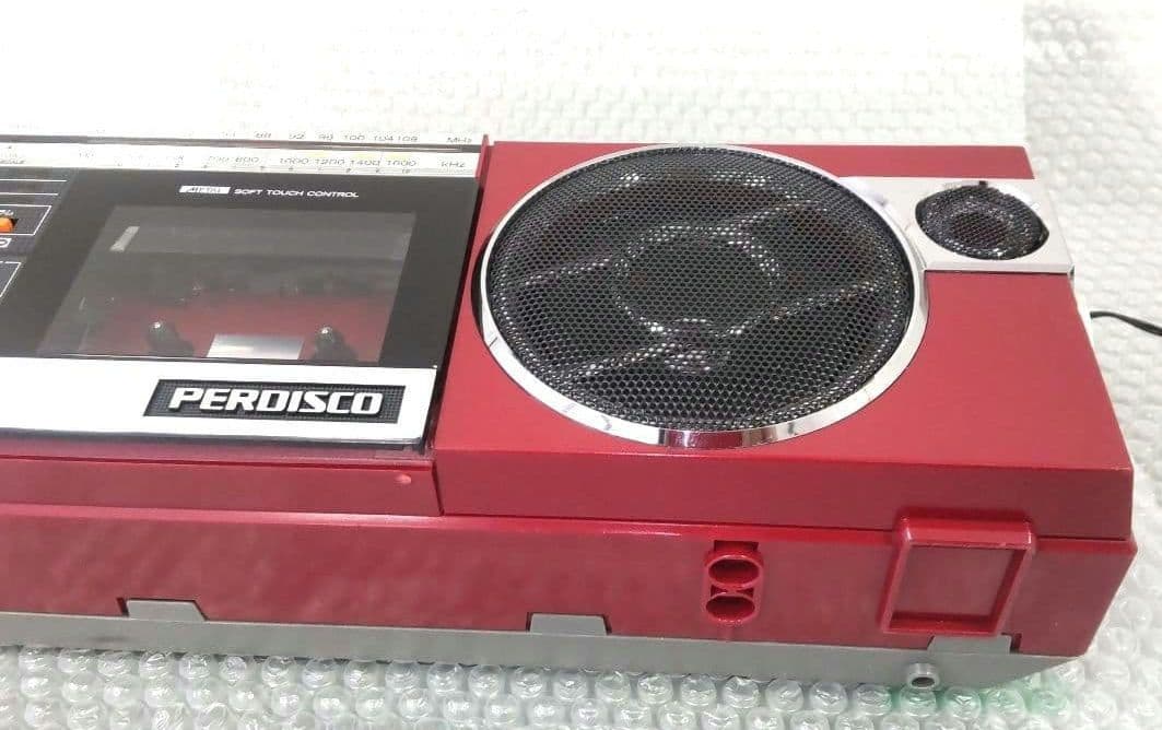 ラジカセ 80年代 日立 LX－5 ・ ラジオOK、テープNG ジャンク