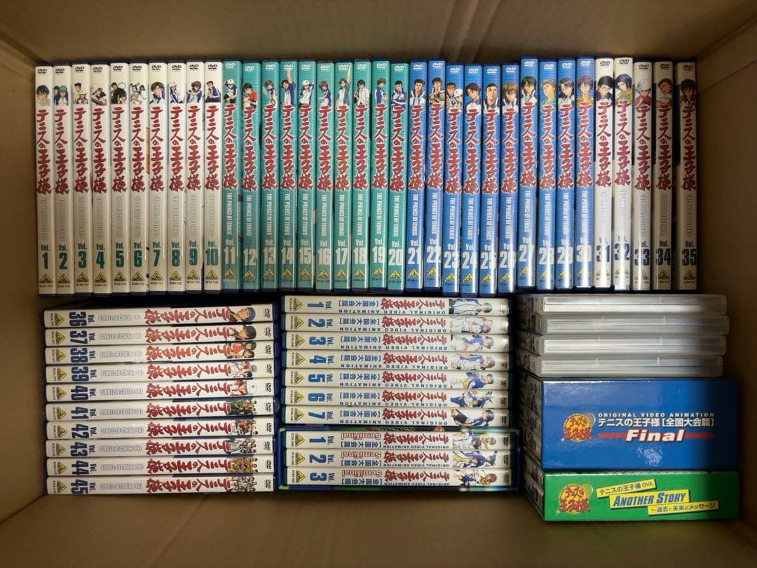 【一部未開封品有】DVD テニスの王子様 全66巻セット Amazon.co.jp: 新テニスの王子様 [レンタル落ち] 全7巻セット