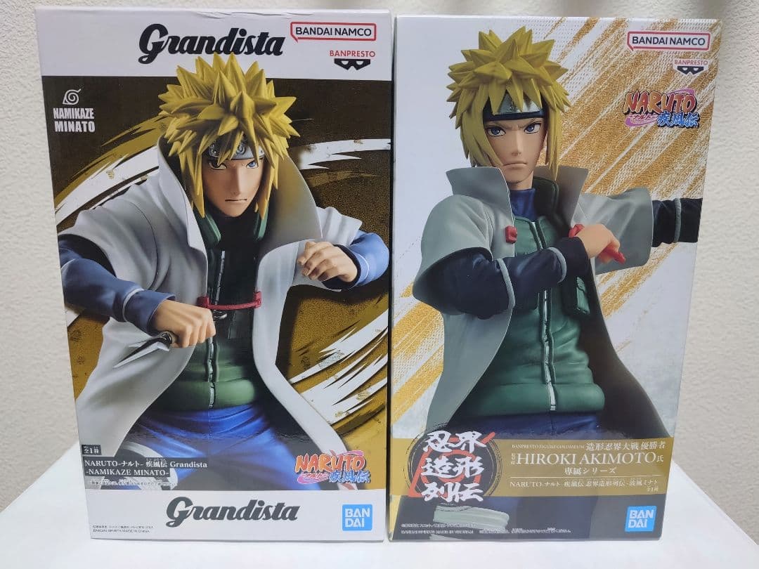 NARUTO ナルト 忍界造形列伝・Grandista波風ミナト フィギュア - メルカリ