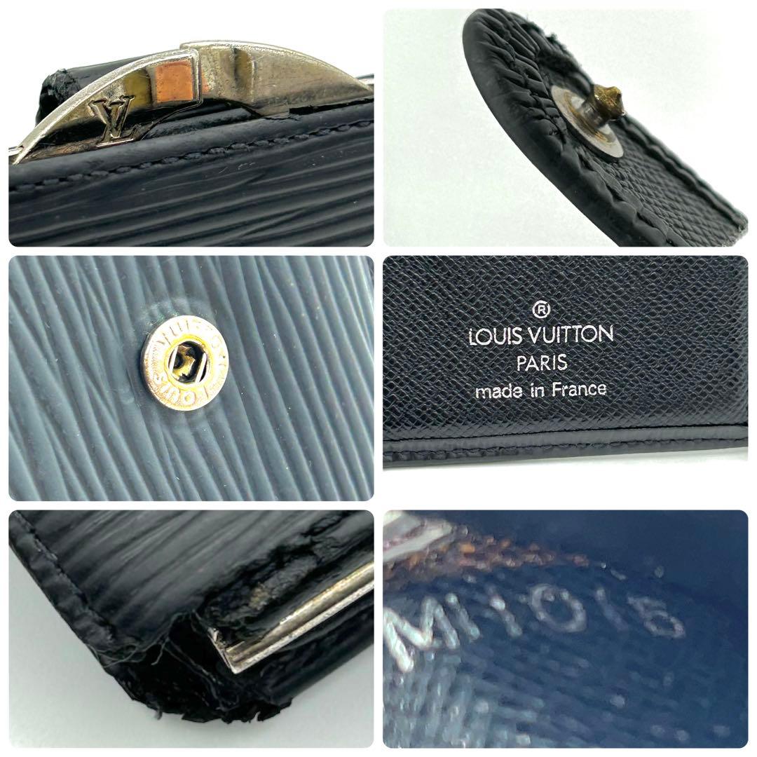 ルイ ヴィトン エピ ポルト モネ ヴィエノワ がま口 折り財布
