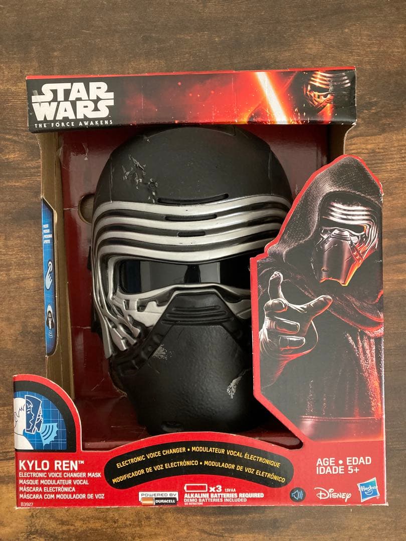 スターウォーズ フォースの覚醒ボイスチェンジャーマスク カイロレン