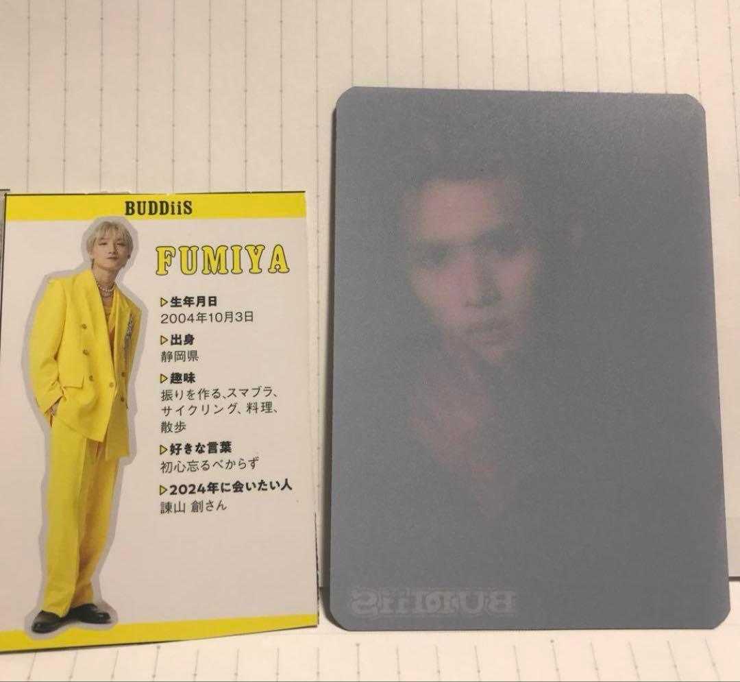 BUDDiiSアイドルグッズセット フォトカード・キーホルダー・CD