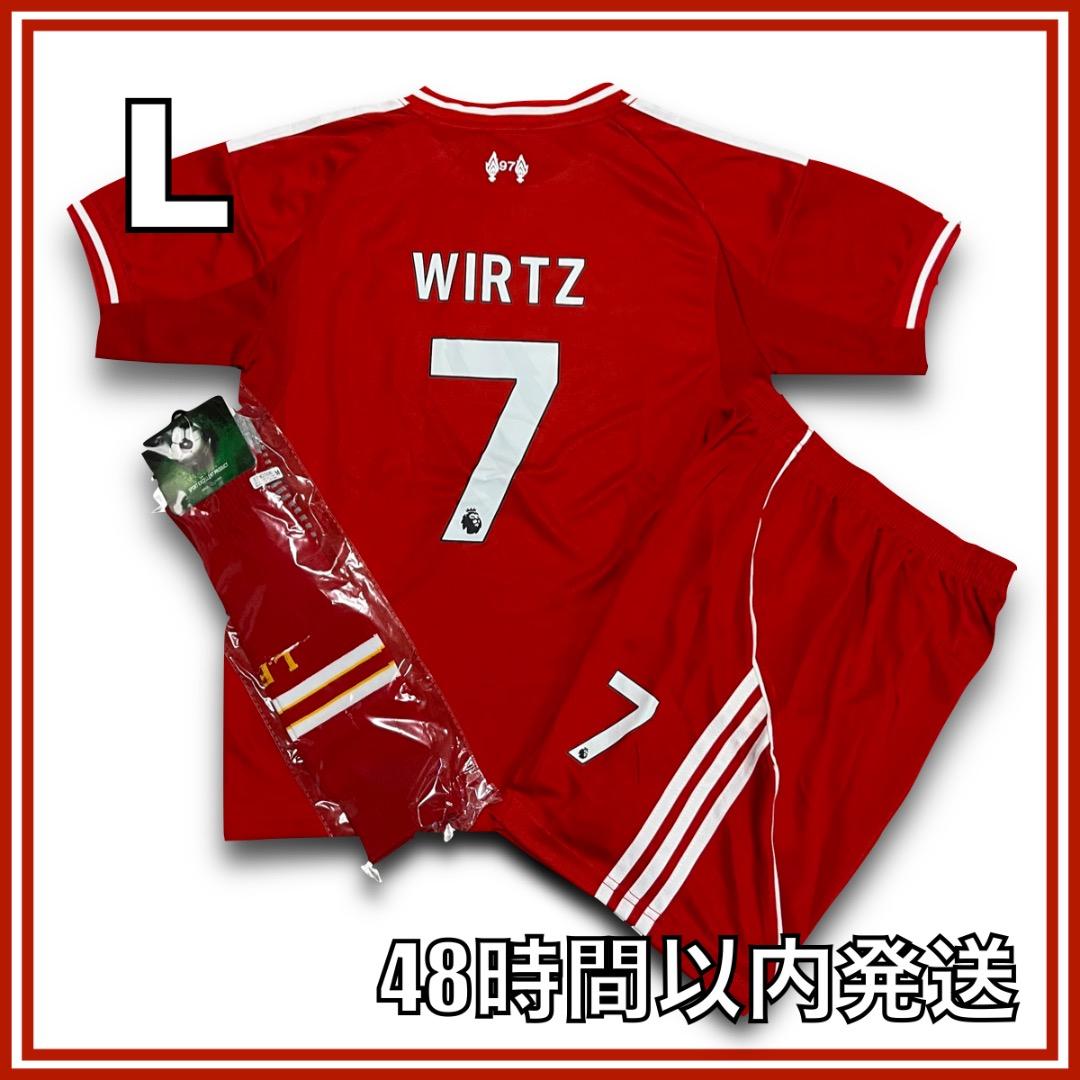 Lサイズ 25-26年 リバプール ヴィルツ ユニフォーム レプリカ - メルカリ