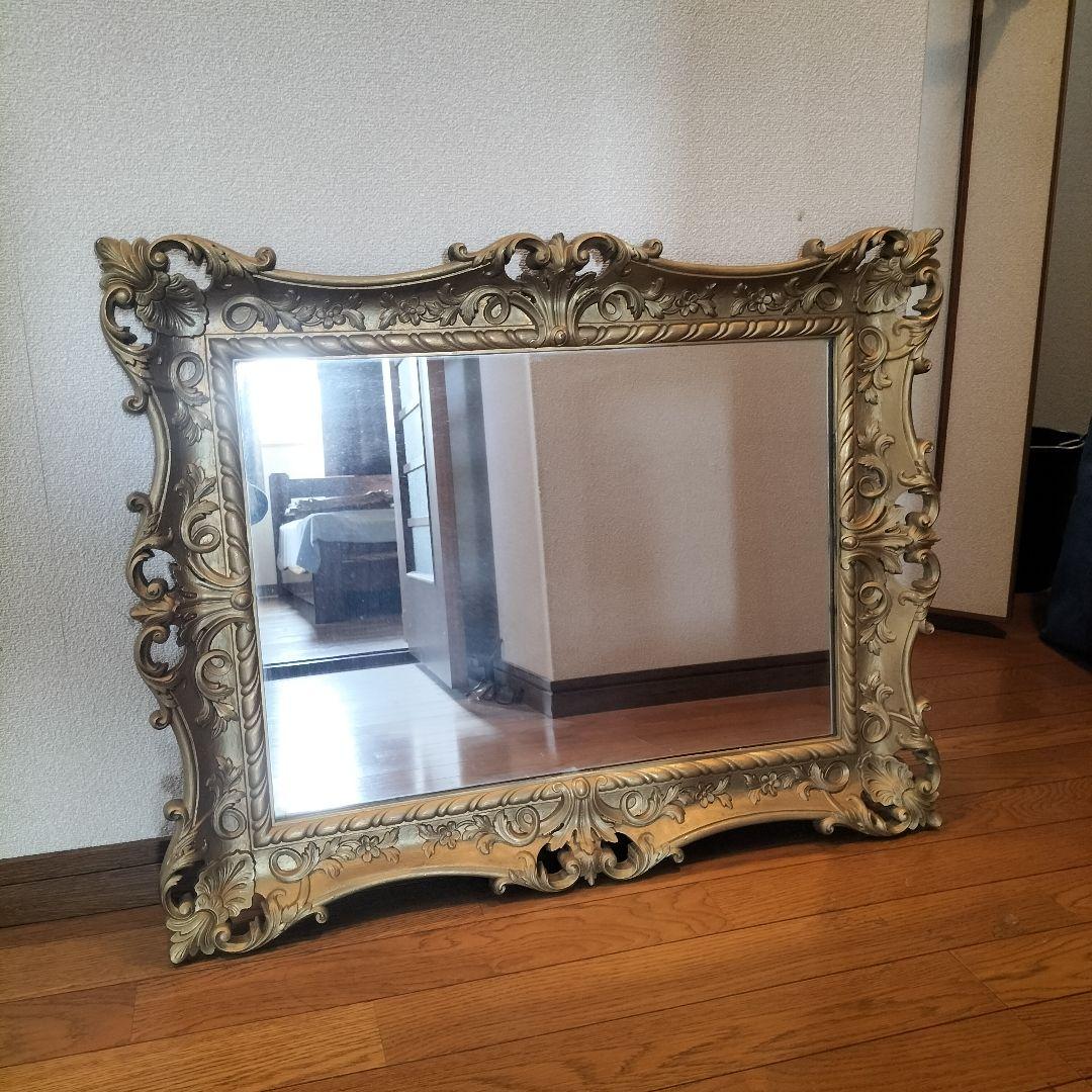 クラシック　アンティーク　壁掛け鏡　ミラー　京都 楽天市場】【スーパーセール期間限定価格】 鏡 壁掛け アンティーク