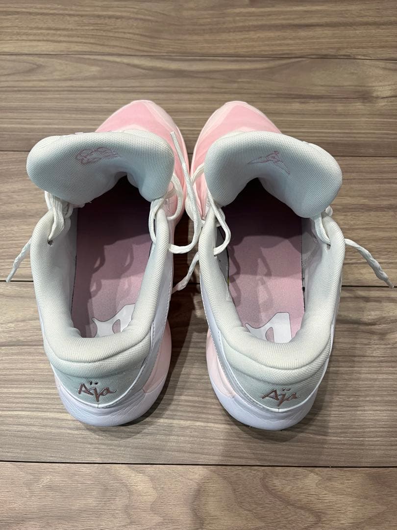 Nike エイジャ ウィルソン エーワン FZ8606-101 ピンク/ホワイト