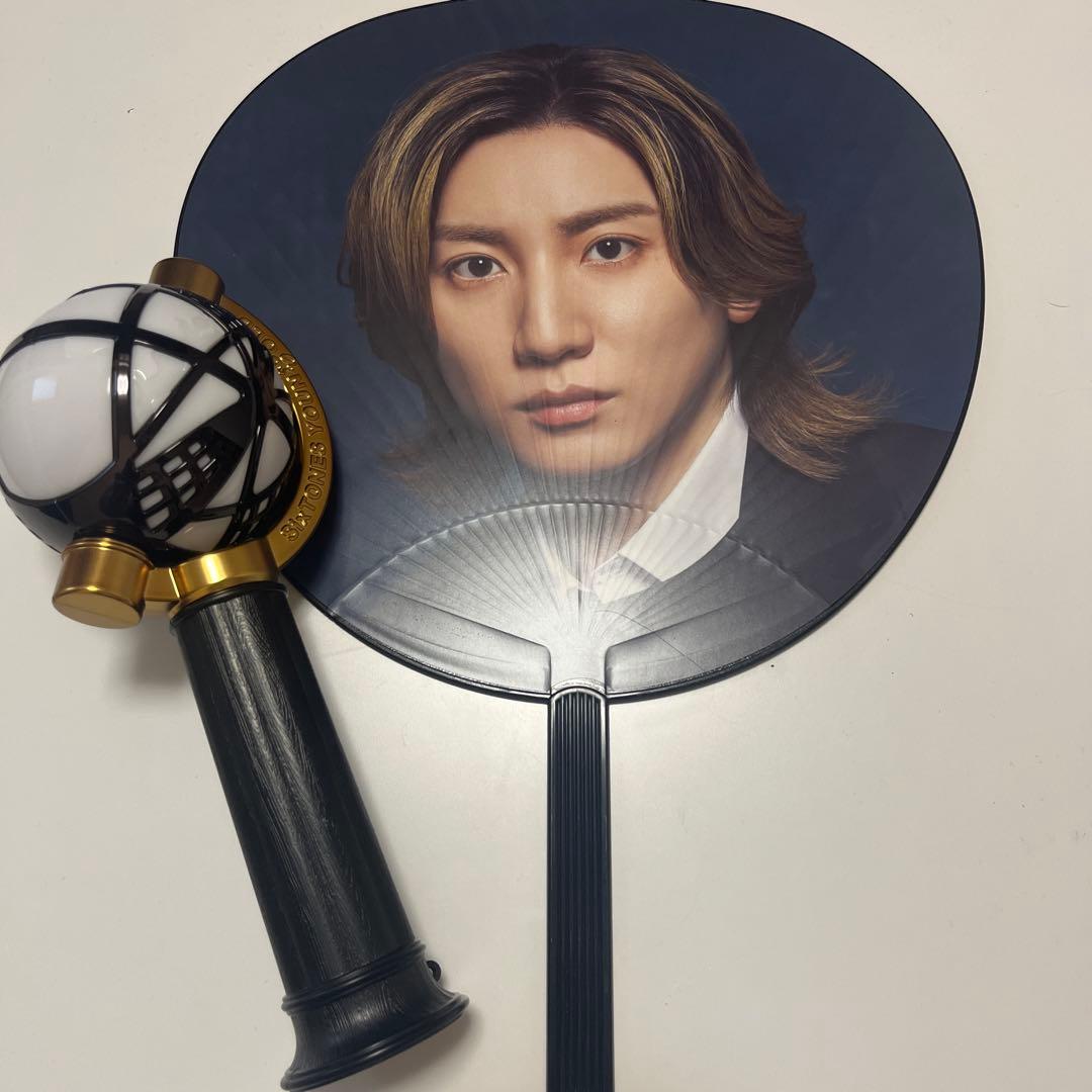 SixTONES 京本大我 うちわペンライトセット - メルカリ