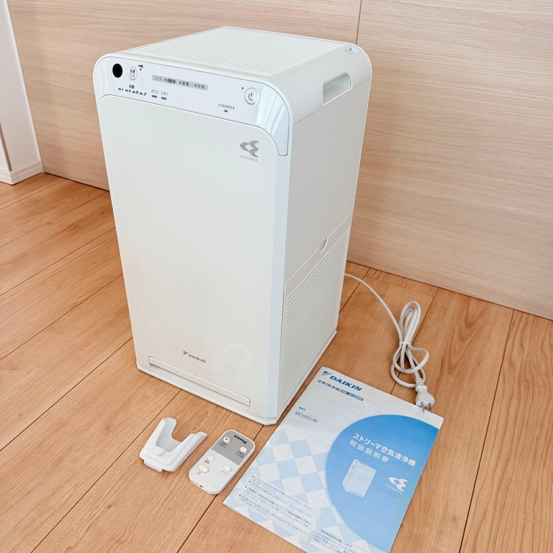 ダイキン 空気清浄機 MC55U-W DAIKIN - メルカリ
