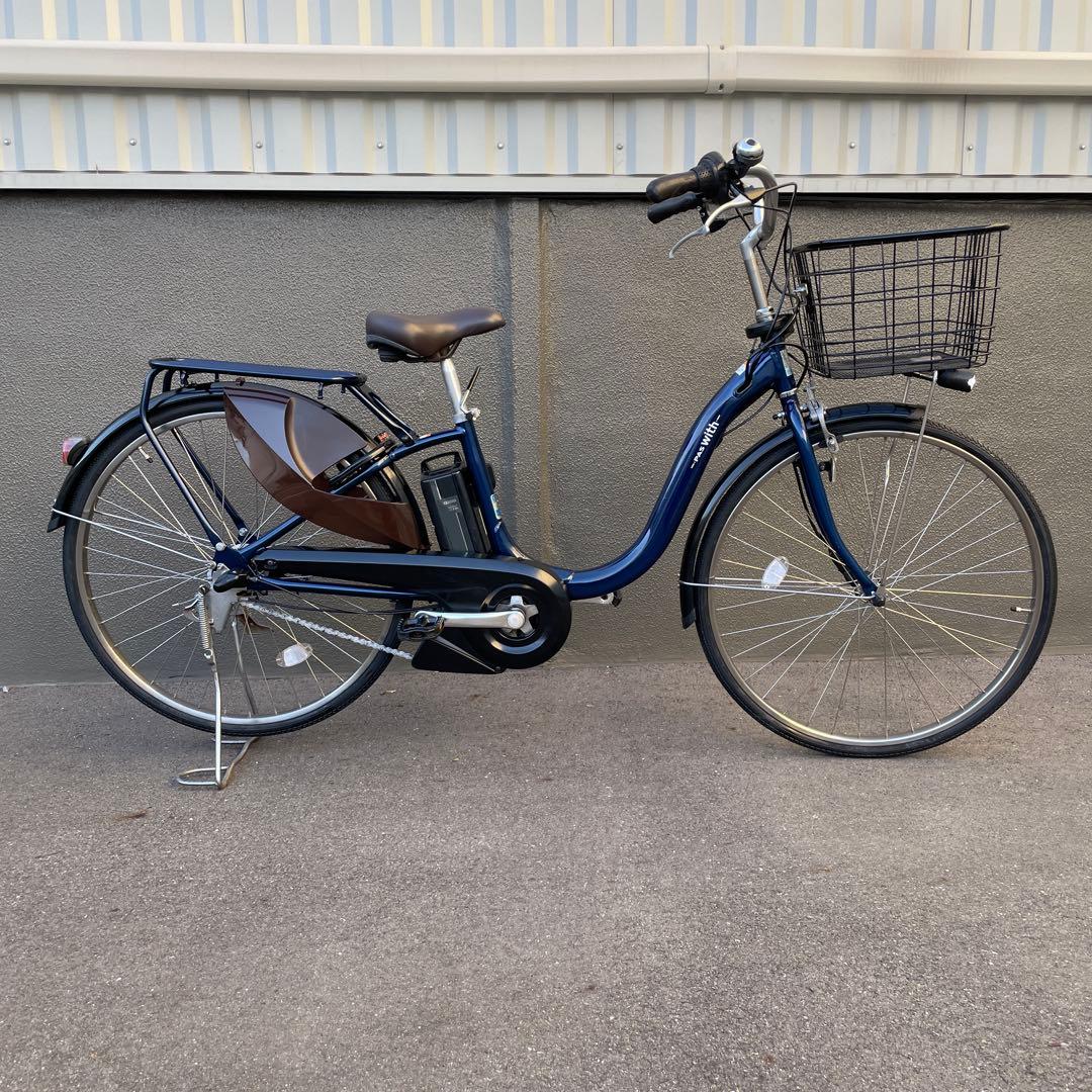 ヤマハ電動アシスト自転車26インチ 12.3Ah ブルー