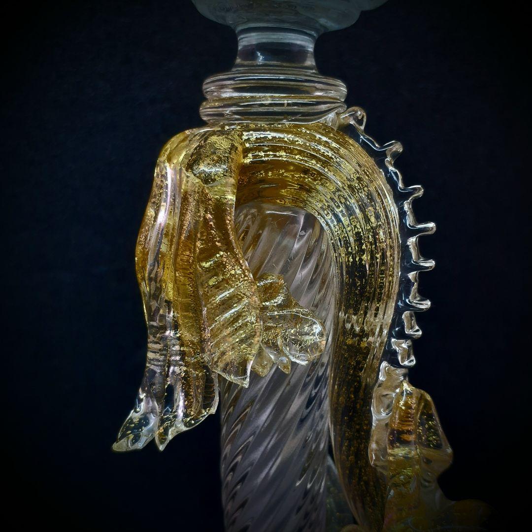 MURANO La Fenice ムラノ ラ フェニーチェ 双頭 ドラゴングラス - メルカリ