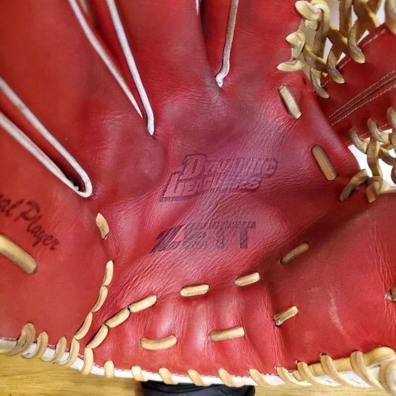 ZETT 赤星憲広モデル 本人使用カラー 日本製 左投げ用 外野用 軟式