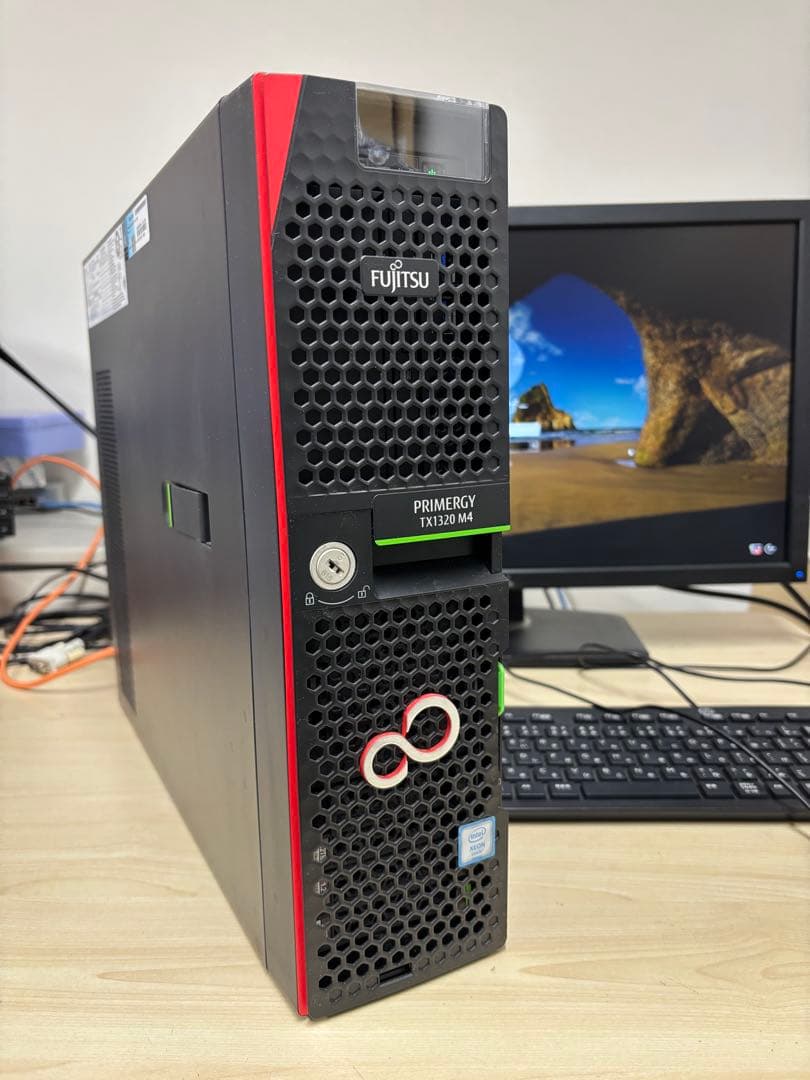 富士通コンパクトサーバー PRIMERGY TX1320 M4 ジャンク品 - メルカリ
