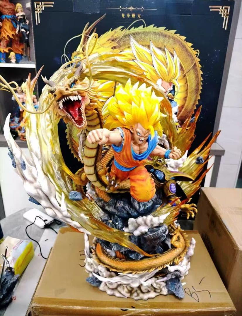 ドラゴンボール 孫悟空 ガレキ ガレージキット スタチューX②⑦⑨