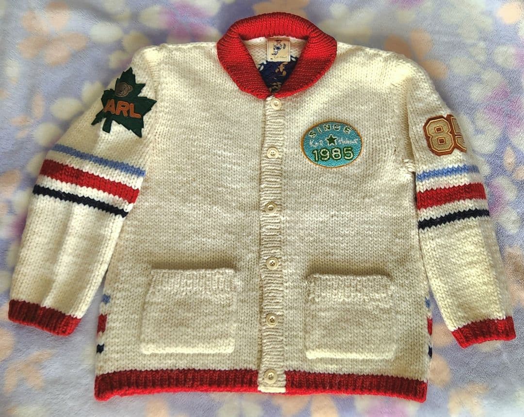 希少】カールヘルム カウチン ニットカーディガン ピンクハウス ユニ