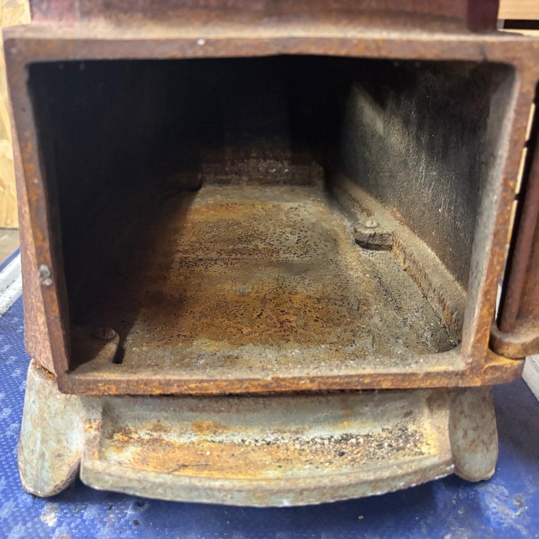 最終値下げ❗️福禄ストーブ 石炭・薪ストーブ 暖房 レトロ 当時物
