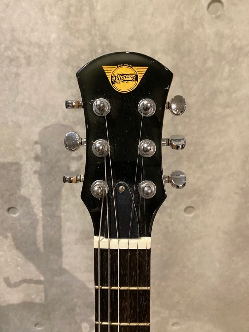 極美品 Pignose ピグノーズエレキミニギター PGG スケルトン アクリル