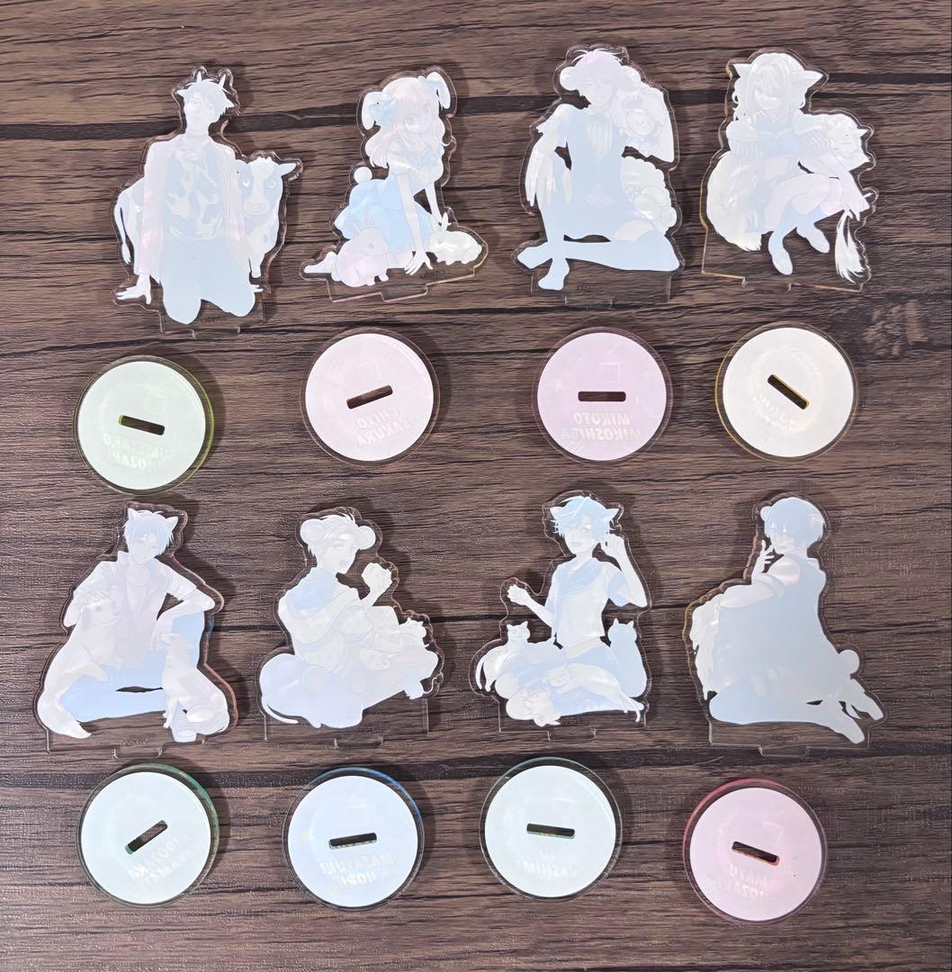 月刊少女野崎くん アクリルスタンドコレクション（ケモ耳姿） 8個