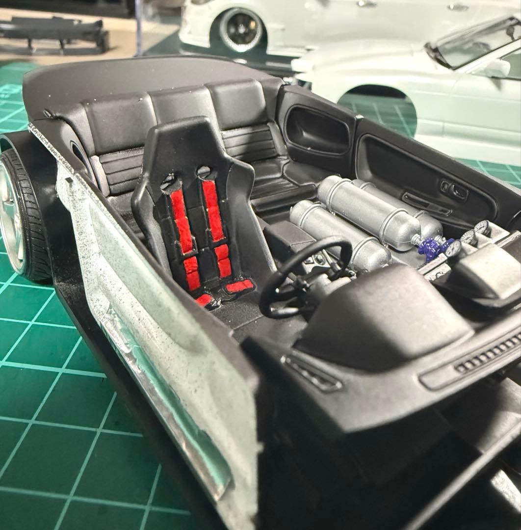 アオシマ URAS 180SX NOS仕様 Ver.2 WORKホイール 深リム - メルカリ