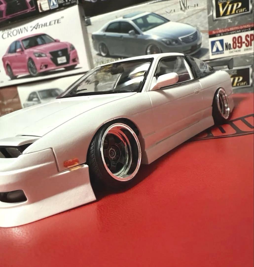 アオシマ URAS 180SX NOS仕様 Ver.2 WORKホイール 深リム - メルカリ