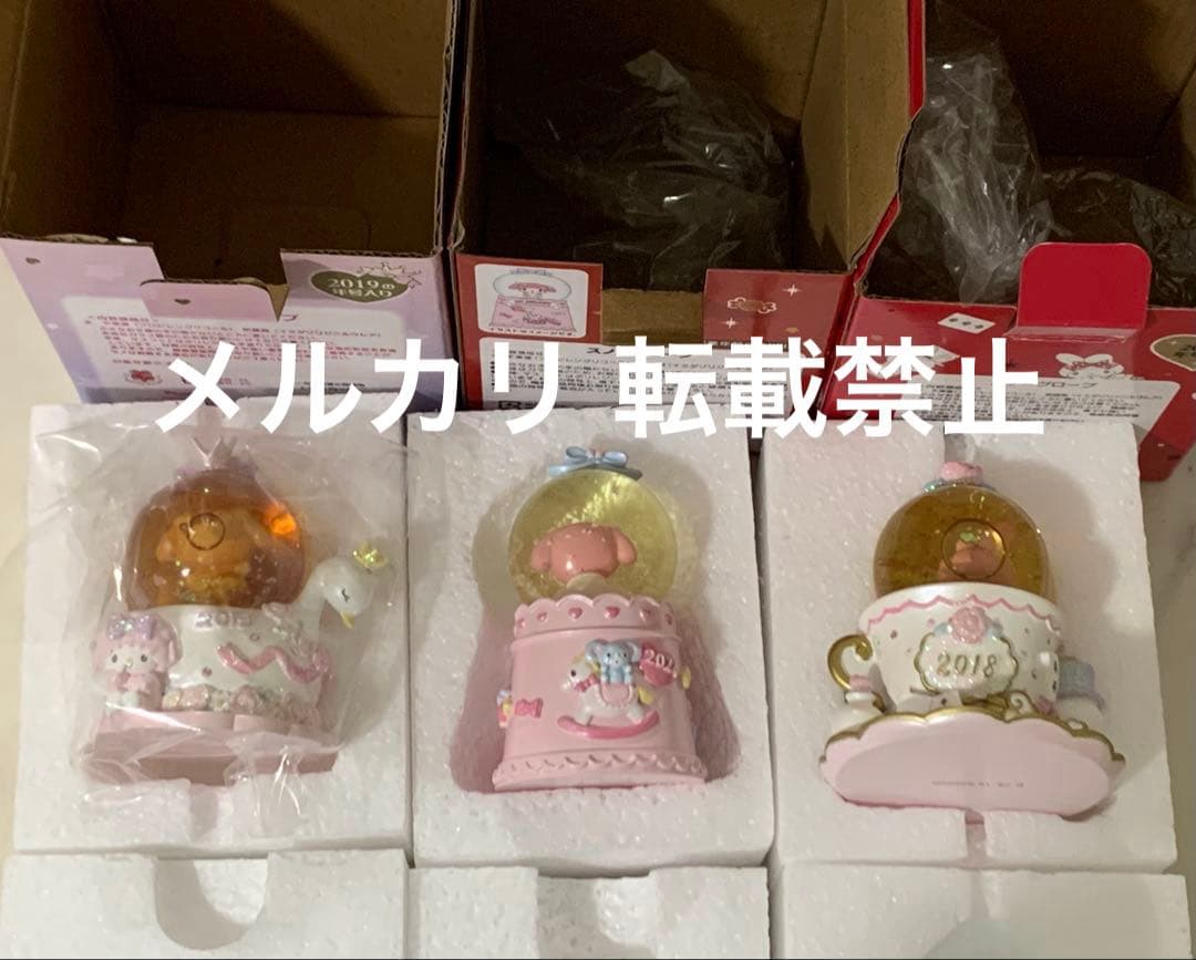 サンリオ マイメロディ スノーグローブ 2018 2019 2024