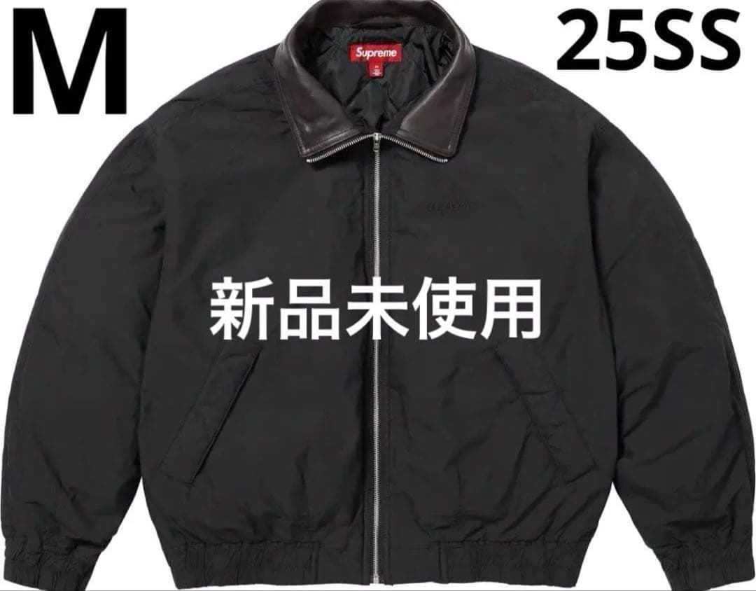 常田大希 愛用 Supreme レザーカラーユーティリティジャケット M