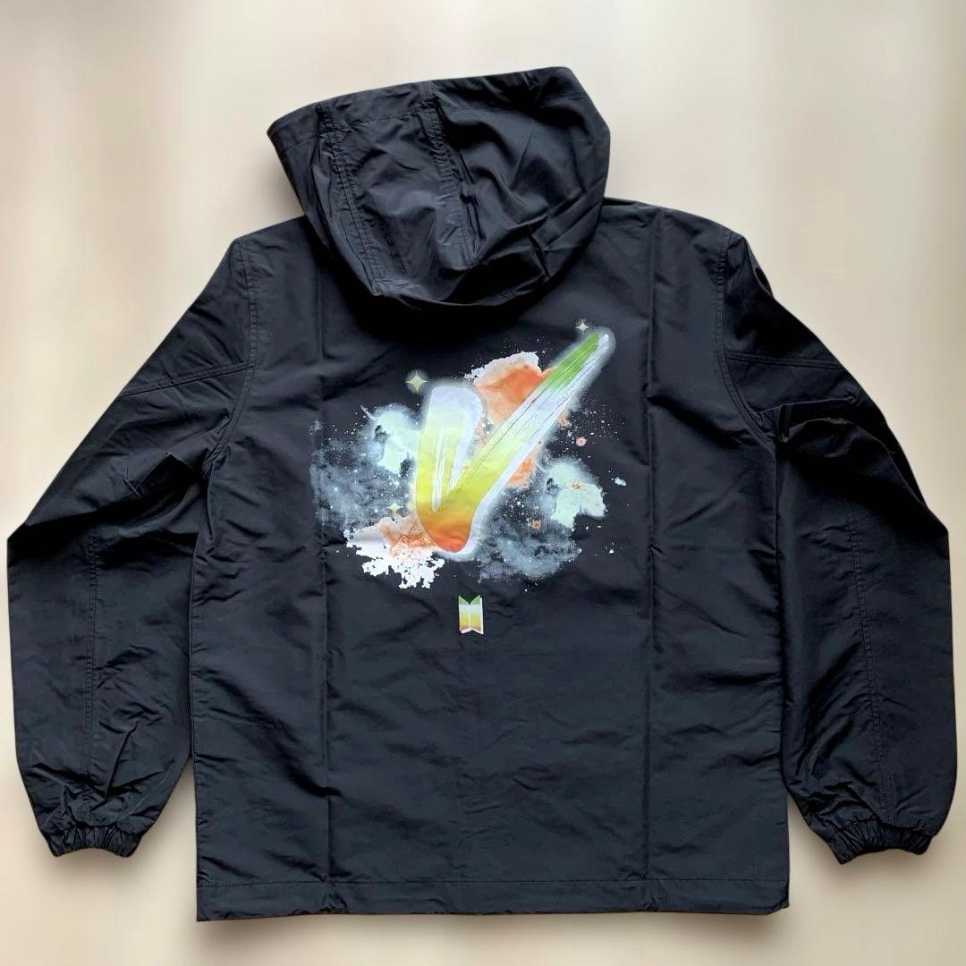 BTS】ウインドブレーカー V（テテ） Mサイズ ブラック - メルカリ