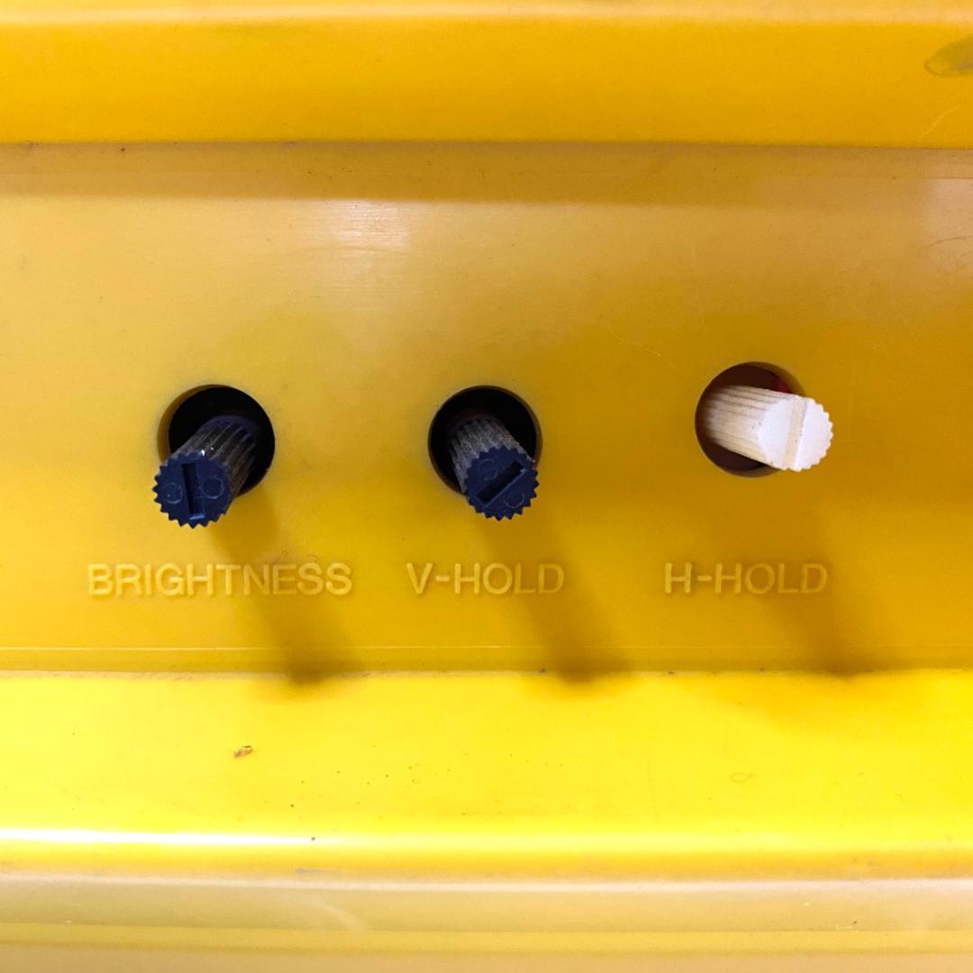 SHARP シャープ 白黒テレビジョン 12P-J9U 1978年製 昭和レトロ - メルカリ