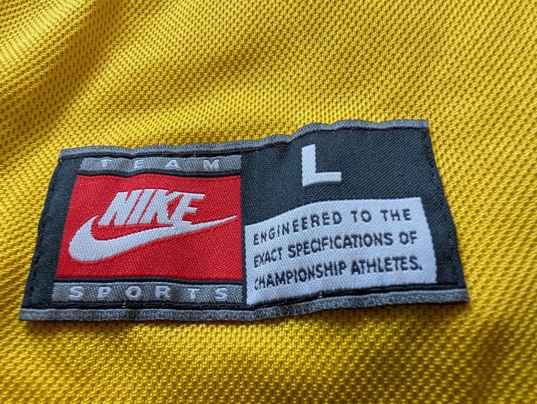 英国製 ビンテージ 1998W杯 ブラジル代表 選手着用モデル ロナルド