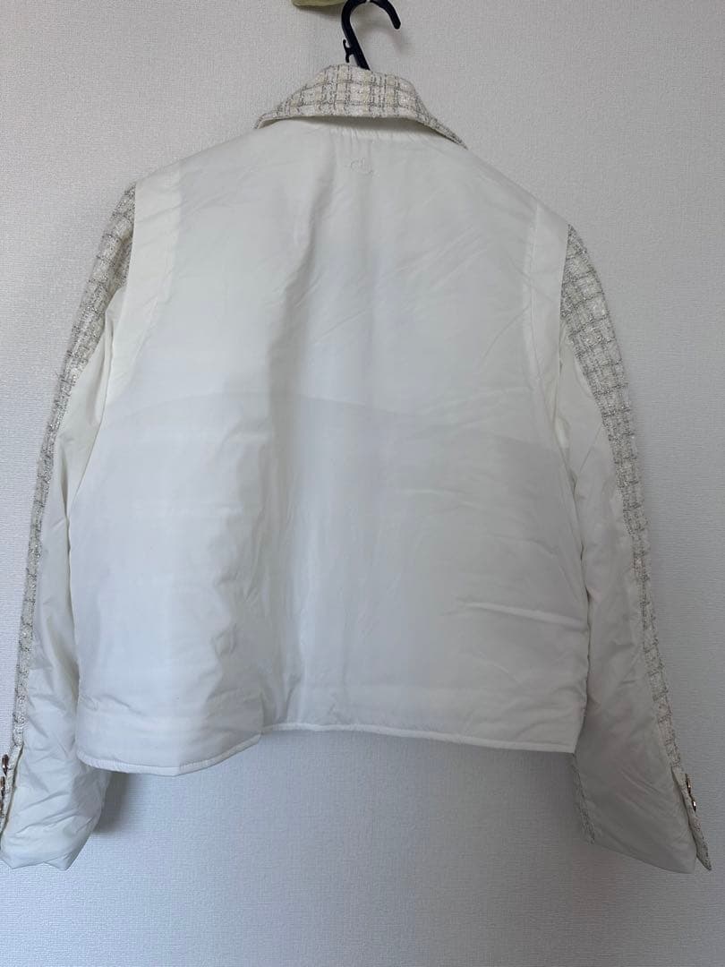 Fair Liar ゴルフ用 ホワイト ツイードジャケット スカート 2点 - メルカリ