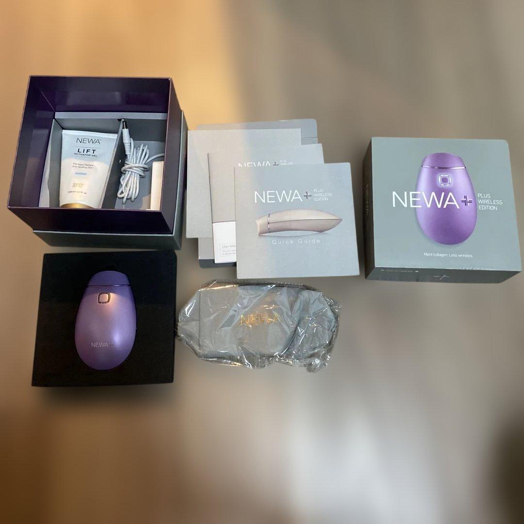 NEWAリフト+（ニューアリフトプラス）美顔器 コードレス ライラック