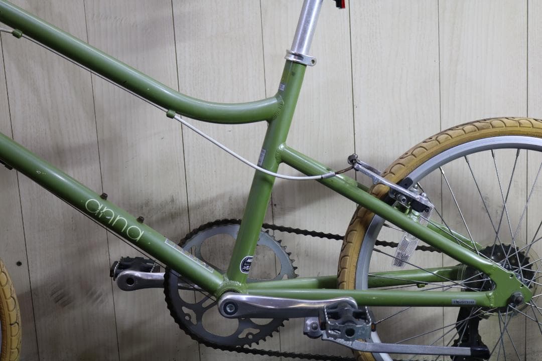 ANNAアンナ クリーム 20インチ7速 アルミ 380mm minivelo - メルカリ