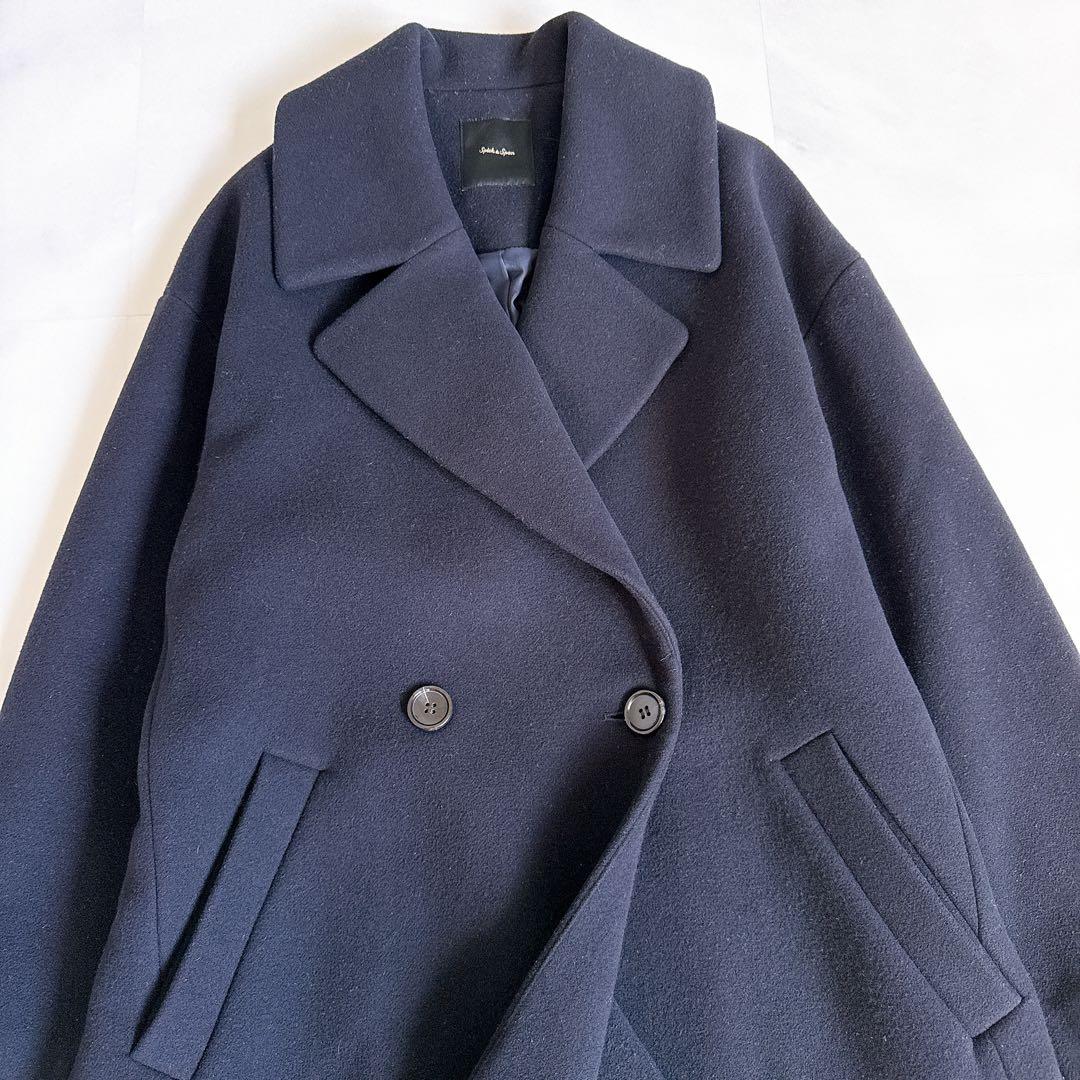 Spick & Span スピック＆スパン Wフェイスビックカラーコート - メルカリ
