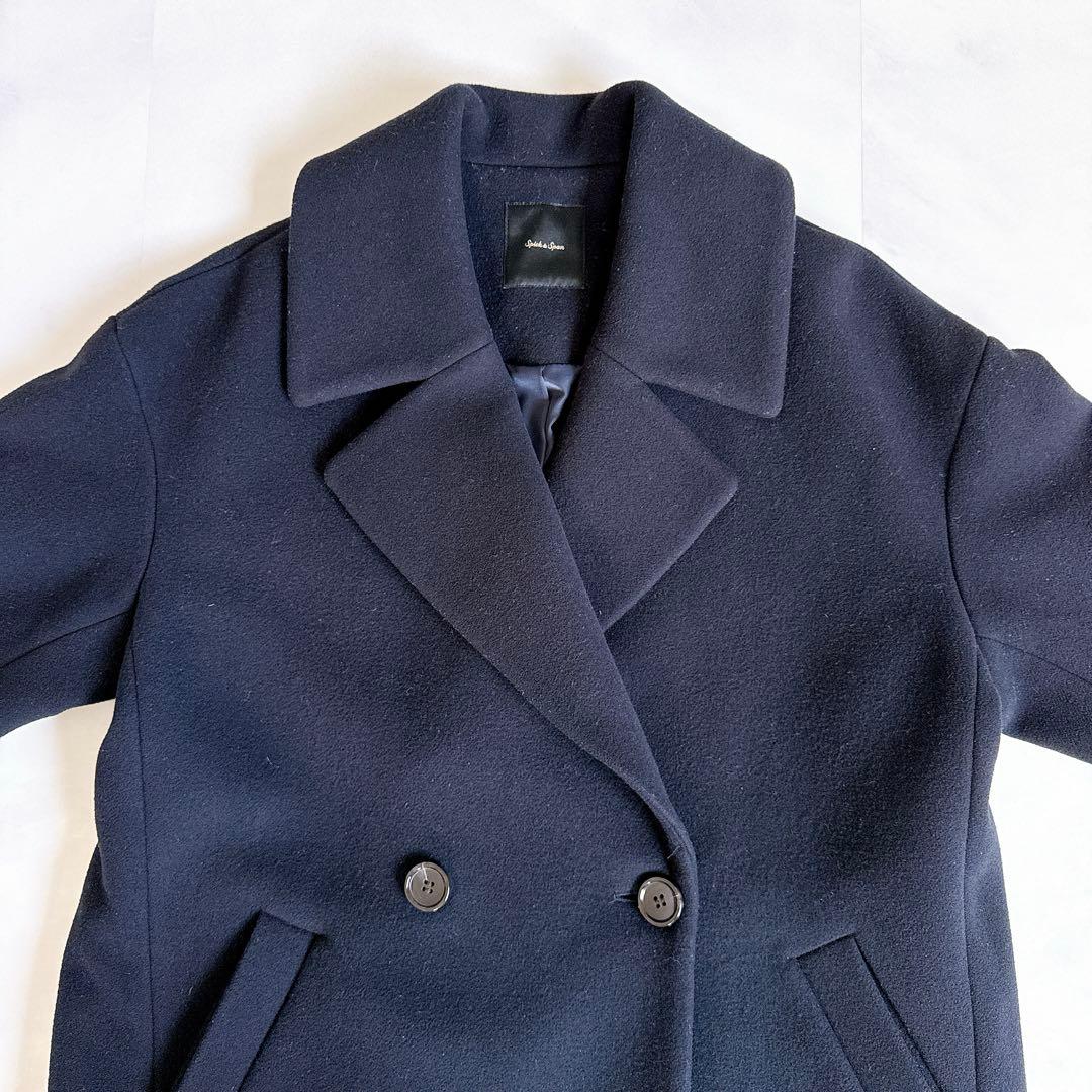 Spick & Span スピック＆スパン Wフェイスビックカラーコート - メルカリ