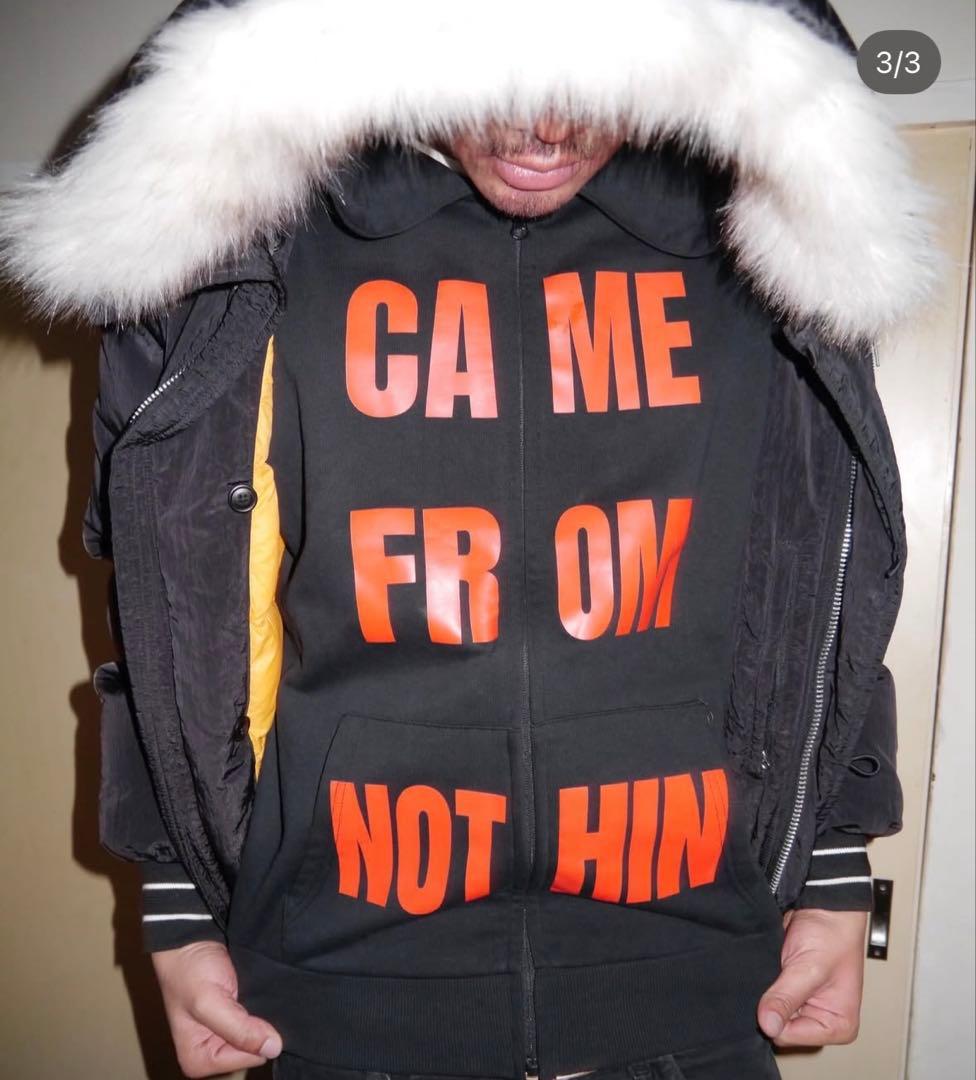 CFN MALIK着用 ジップパーカー flexwitme fuckmylife - メルカリ