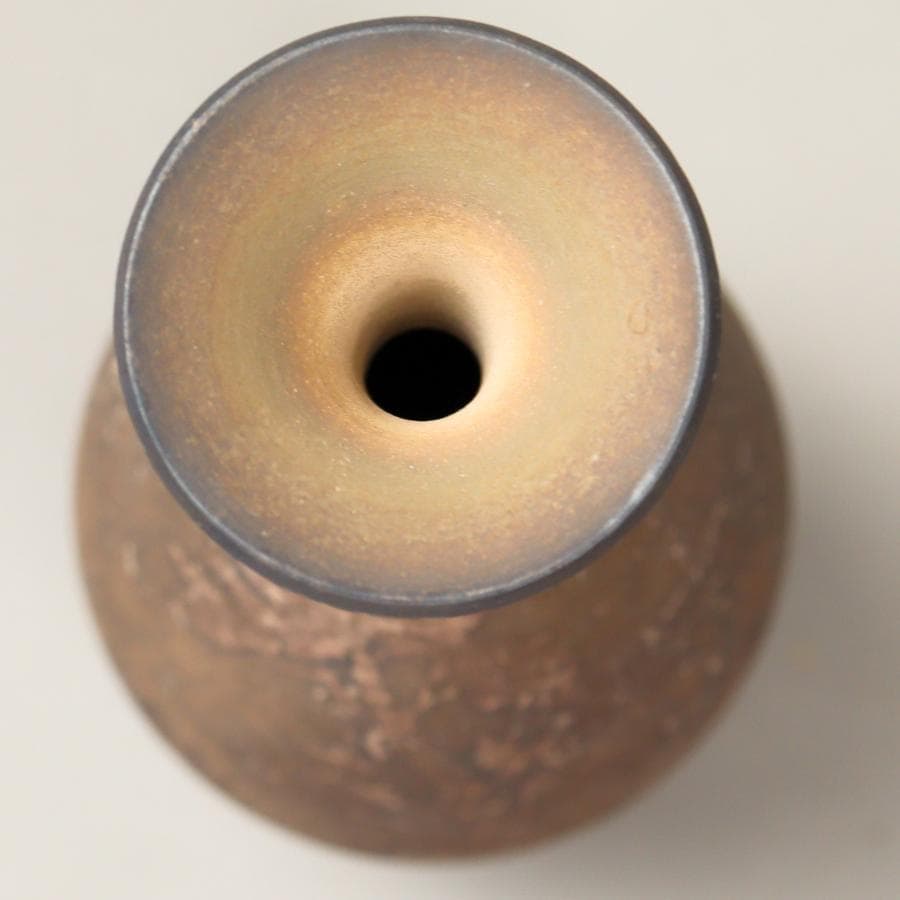 九谷焼 石川県無形文化財 松本佐一 花瓶 栞 共布 共箱 - メルカリ