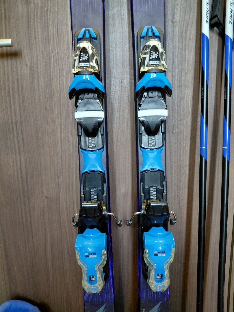 程度良好‼️HART/学生・メンズ用/スキーセット・メンテ・WAX済み✓軽量