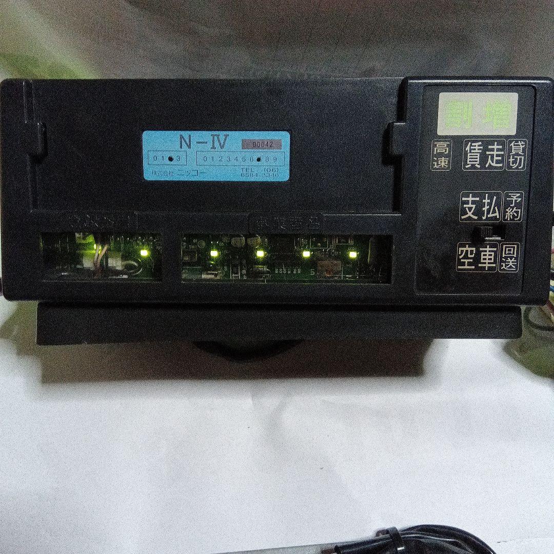 フタバR9-4タクシーメーターとニッコーN-IV 空車ランプ配線