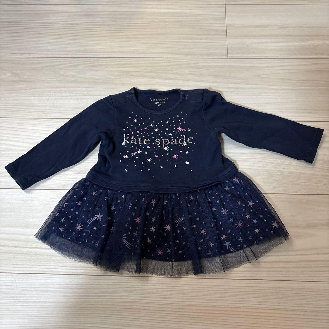 ♠️Kate Spade ネイビー ワンピース 80 ケイトスペード - メルカリ