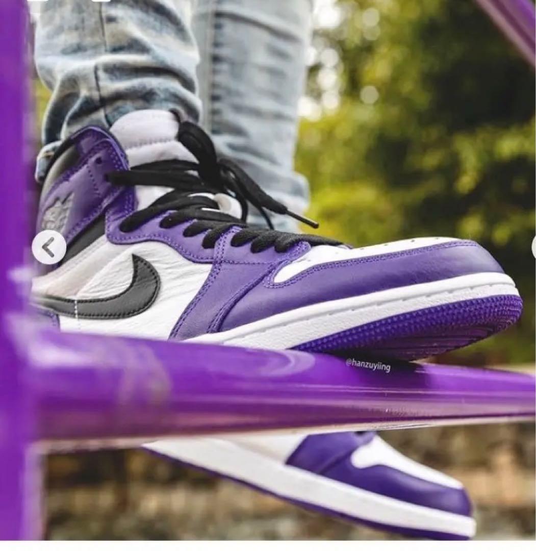 エアジョーダン1 レトロハイ OG コートパープル 27センチ - メルカリ