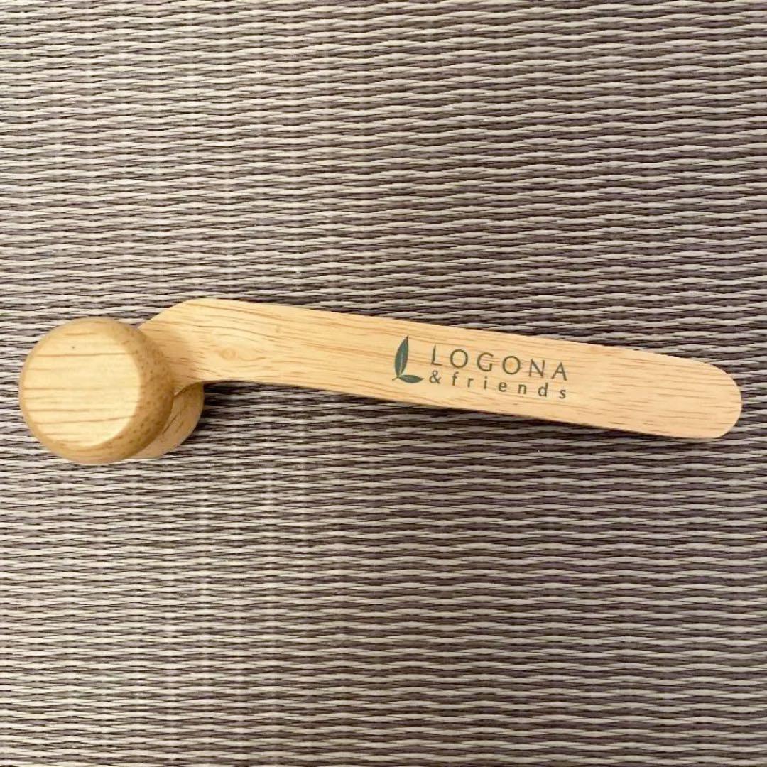 非売品】LOGONA&friends ラバーウッドリフレッシュフェイスローラー